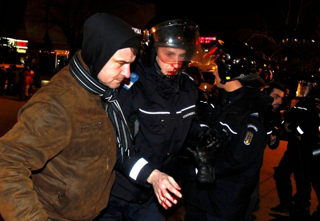 Demonstrace v Rumunsku