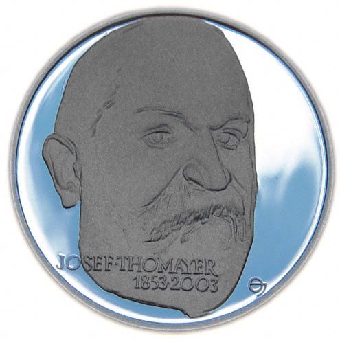 Pamětní stříbrná mince - Josef Thomayer