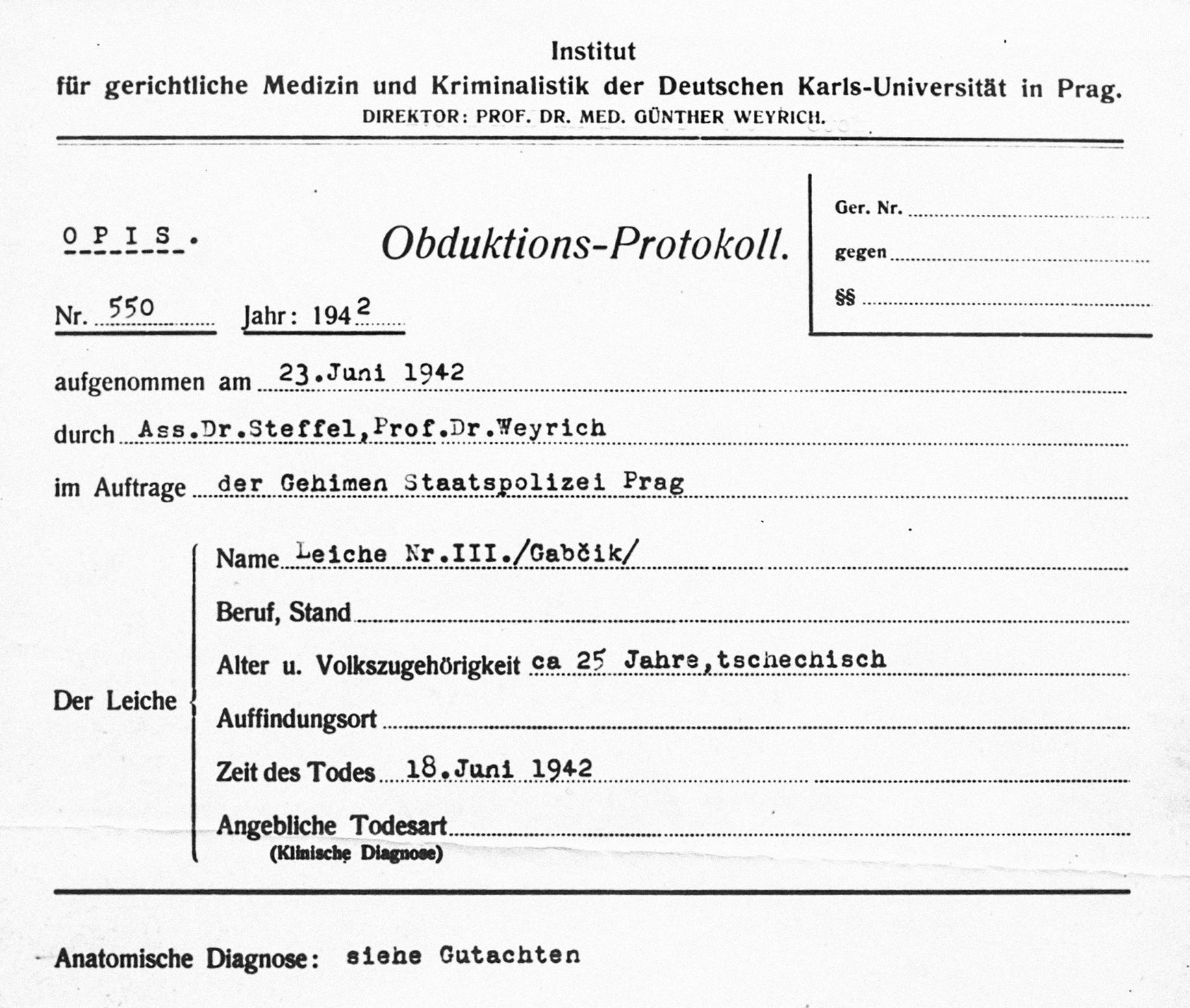 Parašutista, Parašutisté, smrt, atentát na Heydricha, Anthropoid 80