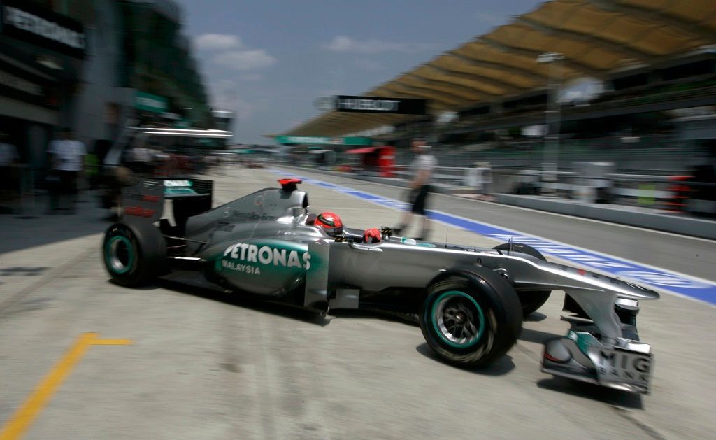 VC Malajsie - trénink (Michael Schumacher)