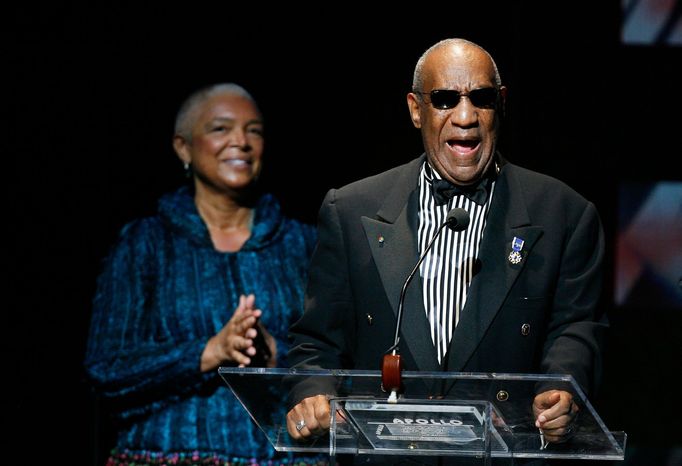 Camille a Bille Cosby (Apollo Theatre's 75th anniversary gala in New York)