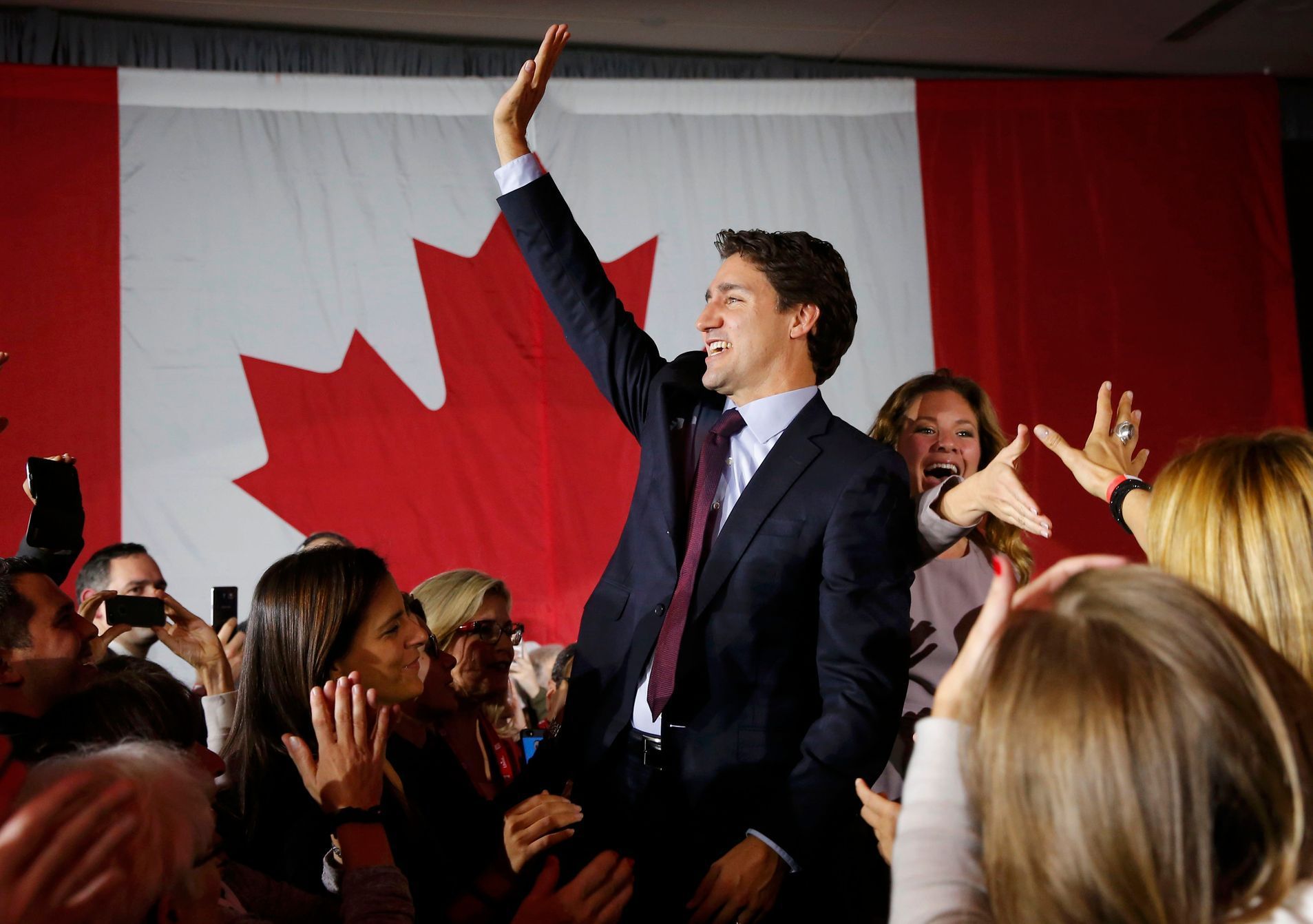 Kanada - volby - Justin Trudeau