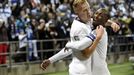 Soccer Football - Euro 2020 - Group J Qualification - Finland v Liechtenstein - Helsinki, Finland November 15, 2019. Jasse Tuominen of Finland celebrates his 1-0 goal wit