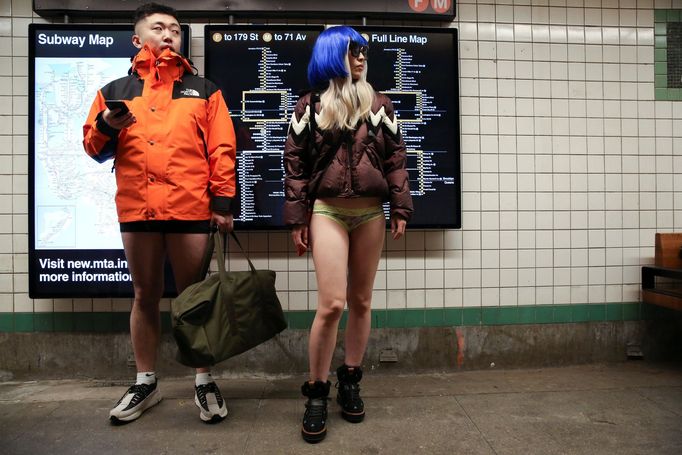 No Pants Subway Ride