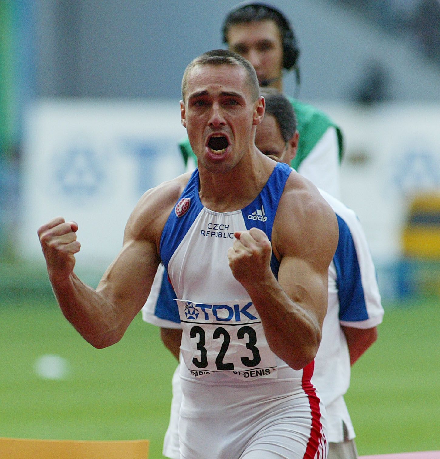 Kariéra Romana Šebrleho (MS v Paříži, 2003)