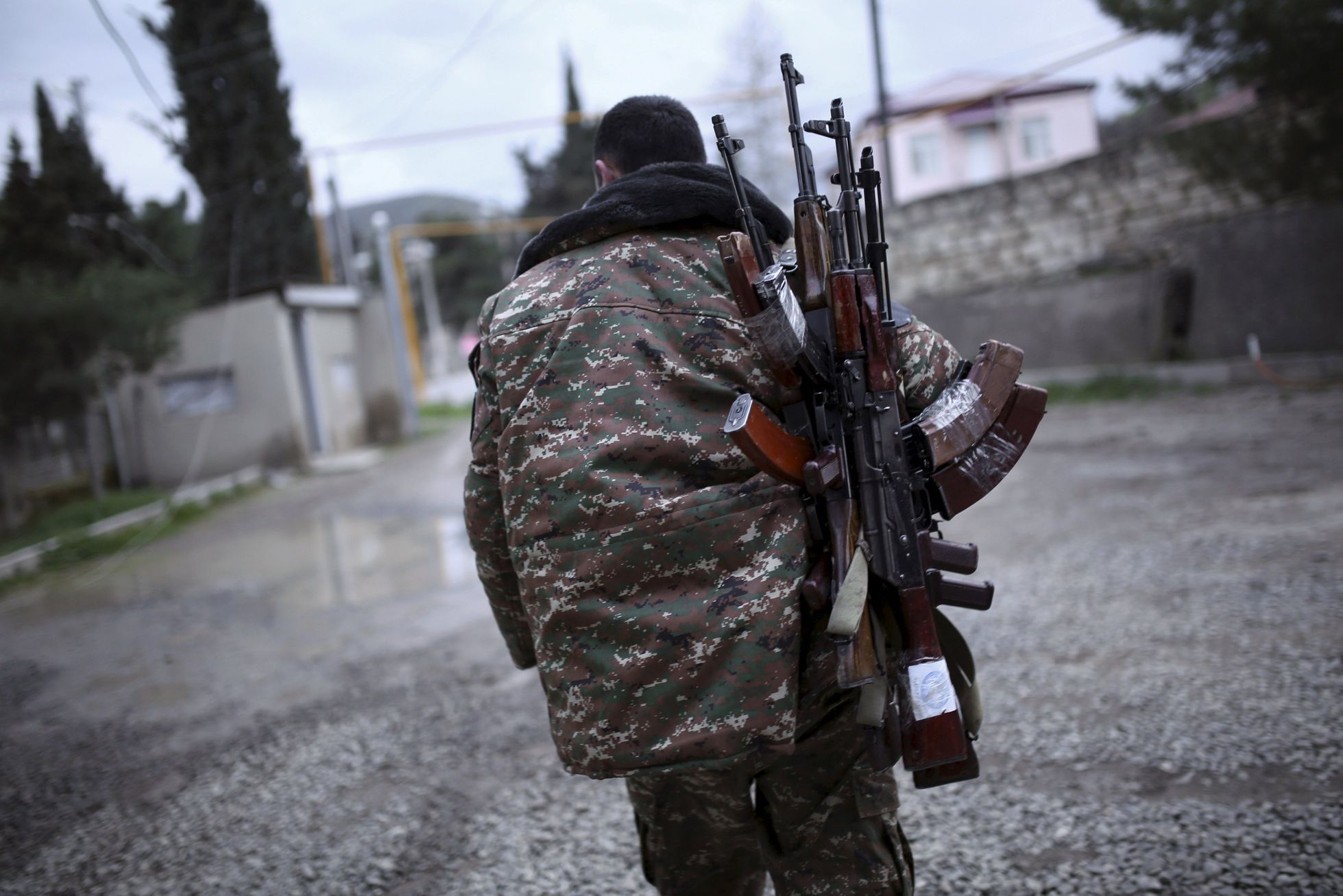 Ozbrojenec v Náhorním Karabachu