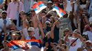 French Open 2015: fanoušci Novaka Djokoviče