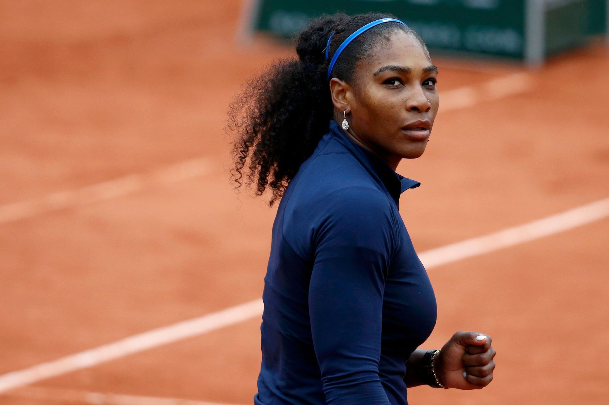 Serena Williamsová na French Open 2016