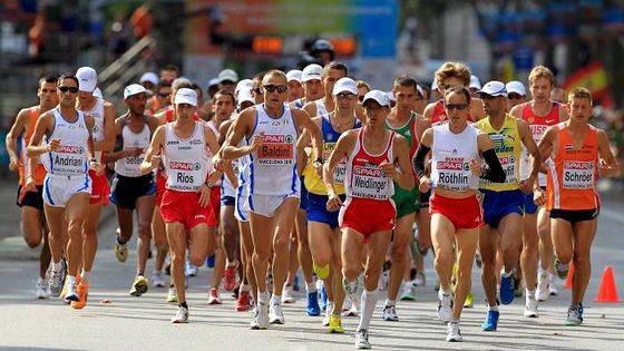 Obrazem: 42 kilometrů a švýcarská radost. Takový byl maraton na ME