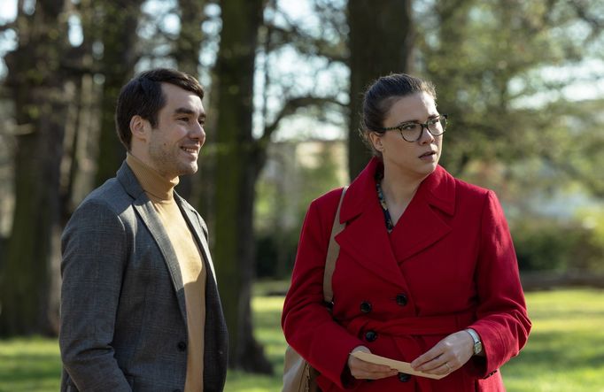 Patrik Děrgel v roli Michala a Eva Hacurová jako Alice.