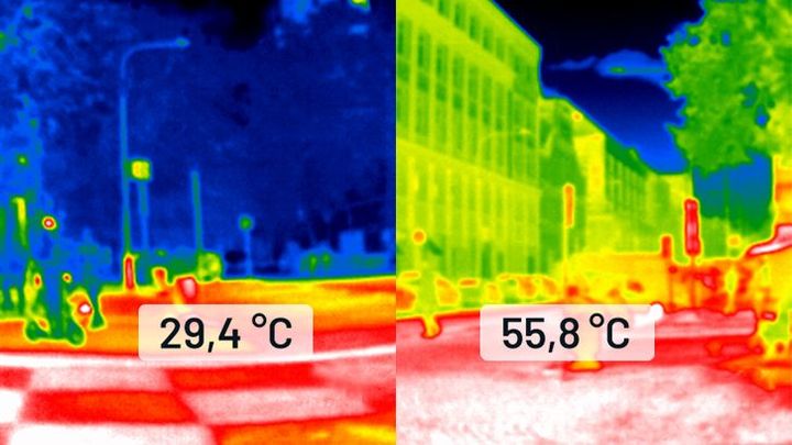 Česká města v boji s vedrem prohrávají. Nové čtvrti se budou muset zcela změnit; Zdroj foto: Aktuálně.cz