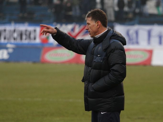 Fotbal, Gambrinus liga, Baník Ostrava - Liberec: 	Jaroslav Šilhavý