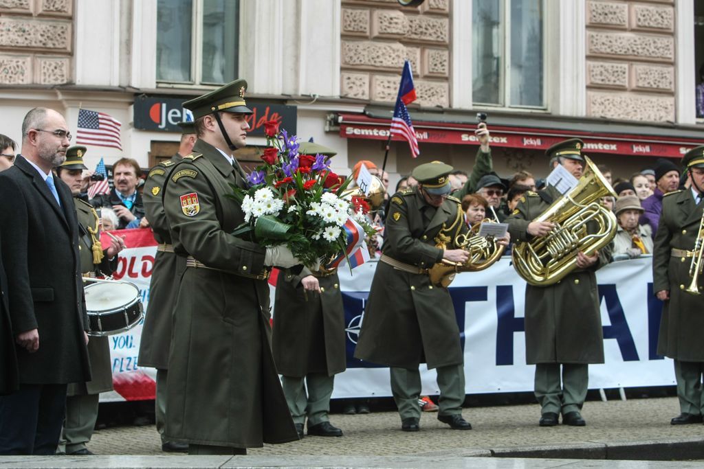 Vojáci USA v Plzni