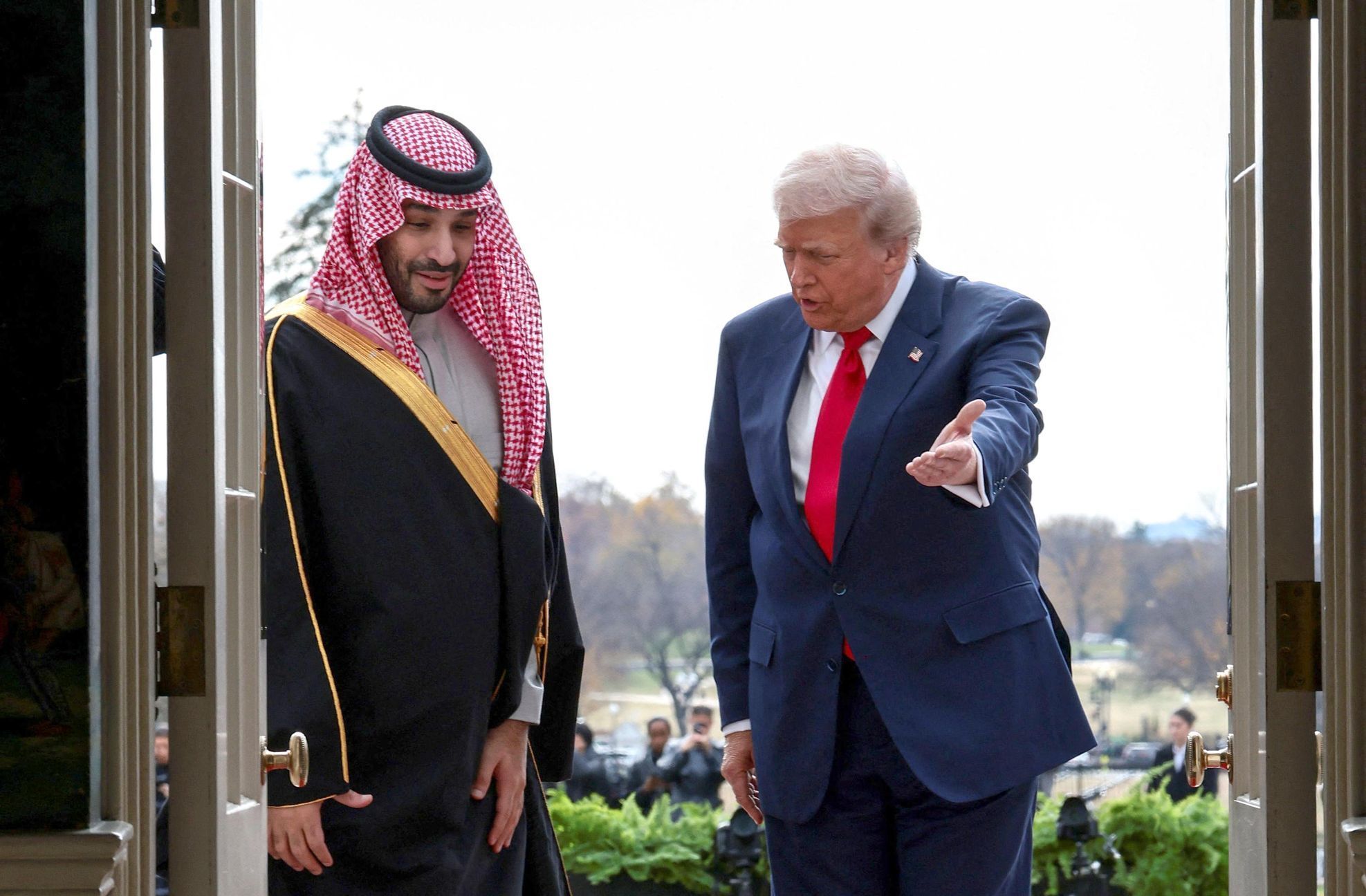 USA, Washington, Bílý dům. Saudská Arábie, Mohammed bin Salman, princ, návštěva, Donald Trump