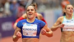 Czech Indoor Gala 2020: Vítězka běhu na 400 metrů Lada Vondrová