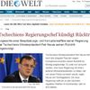 Nečas - rezignace - Die Welt