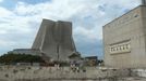 Demolice jaderné elektrárny Muelheim-Kaerlich v Německu.