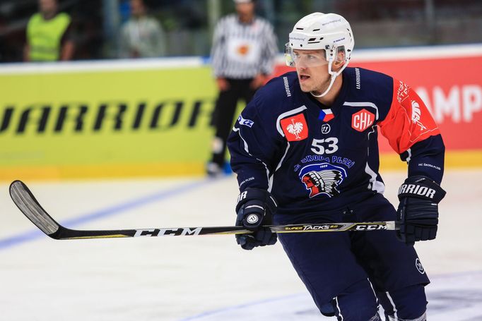 Hokejová Liga mistrů 2018/19: HC Škoda Plzeň - HC Lugano: Vojtěch Němec