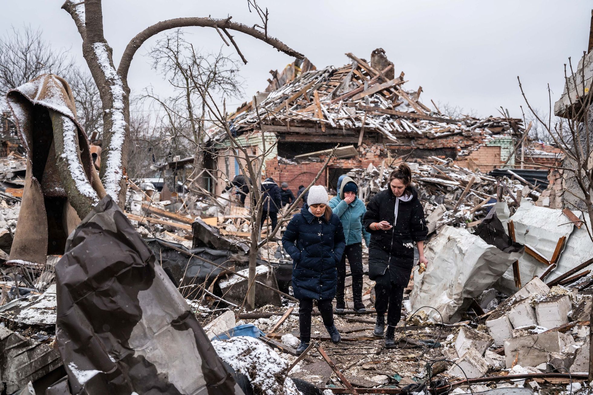 Žytomyr Rusko Ukrajina ostřelování trosky následky