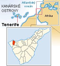 Mapa Tenerife | Foto: Aktuálně.cz