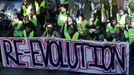 Protest hnutí žlutých vest v Marseille - 8. prosinec