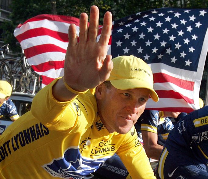 Cyklistická legenda Lance Armstrong