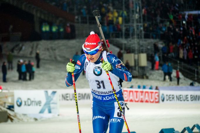 SP v Östersundu, sprint Ž: Jitka Landová