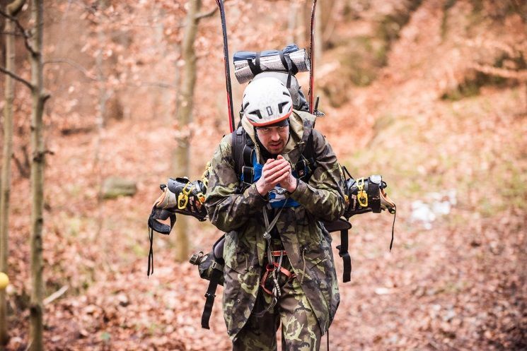 Extrémní armádní závod Winter Survival 2018