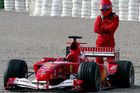 Rossi při druhém testování s Ferrari uspěl