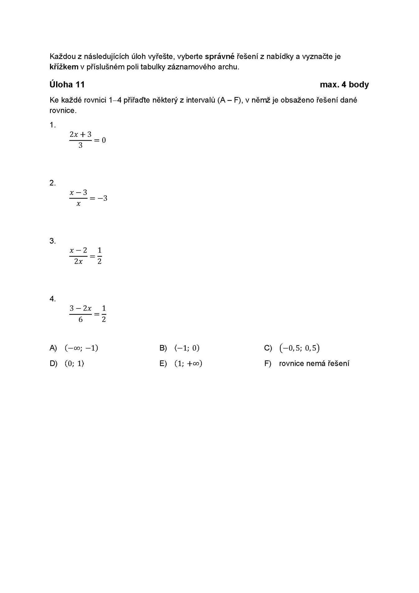 Matematika - státní maturita - základní 7