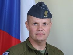 Velitel českého taktického letectva Jaroslav Tomaňa.