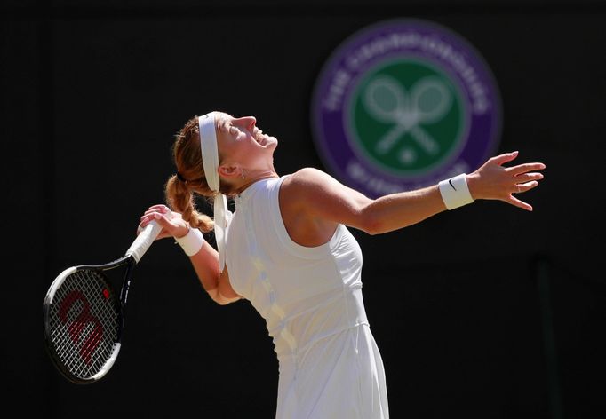 Petra Kvitová ve 2. kole Wimbledonu 2019