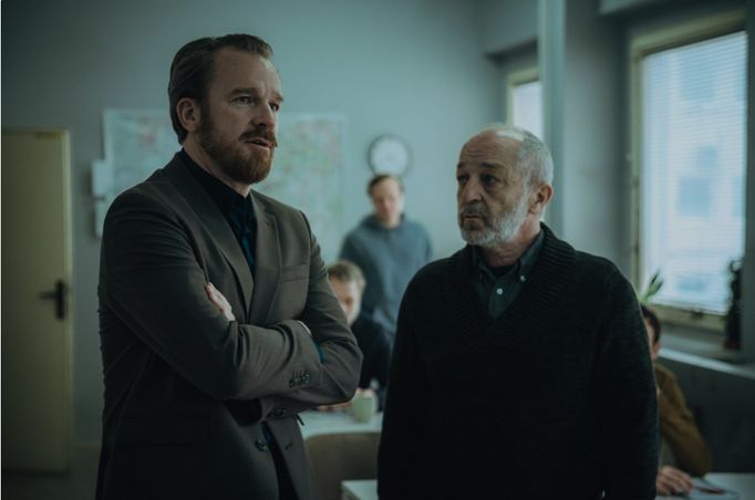 Stanislav Majer a Luboš Veselý ve filmu Stvůry.