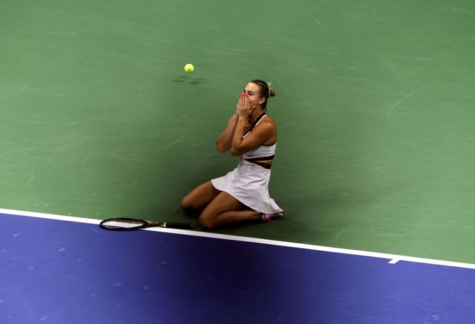 Aryna Sabalenková - Amanda Anisimovová, finále US Open 2025