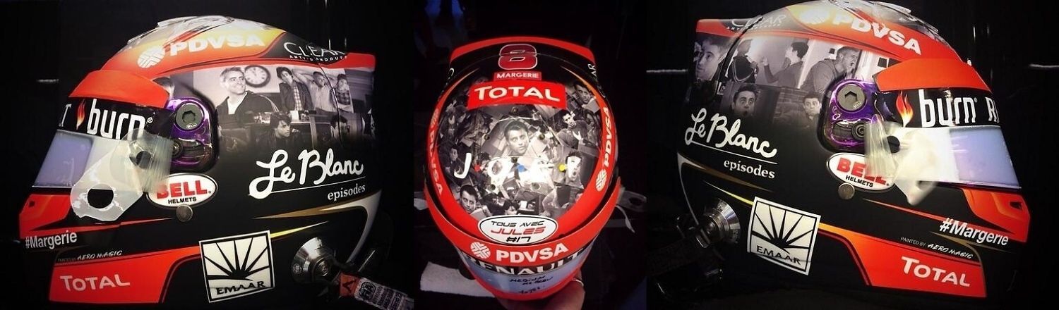 F1, VC USA 2014: Romain Grosjean. Lotus - Matt LeBlanc