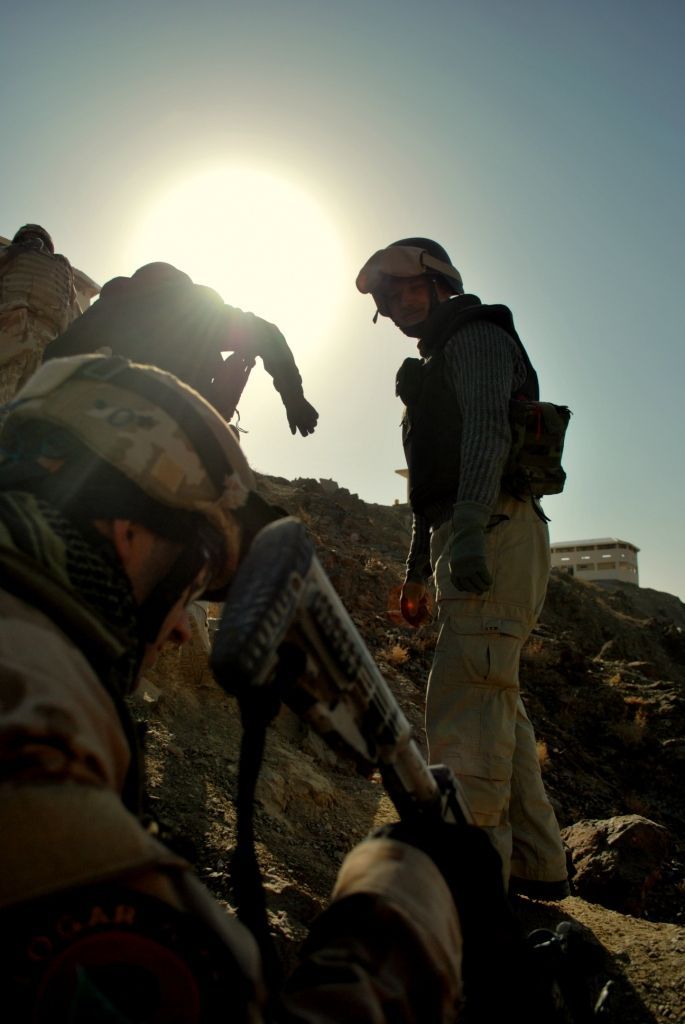 Český PRT v Afghánistánu - pozorovací stanoviště