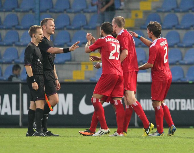 Fotbal, EL, Liberec - Skonto Riga