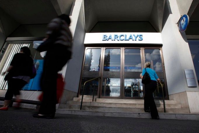 Pobočka Barclays Bank v Londýně