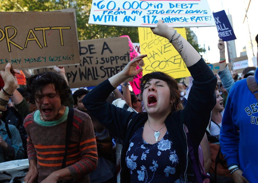 Protesty na Wall Street