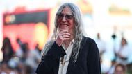 Dorazily také také písničkářka Patti Smith...