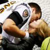 Super Bowl 2013: Joe Flacco a manželka Dana