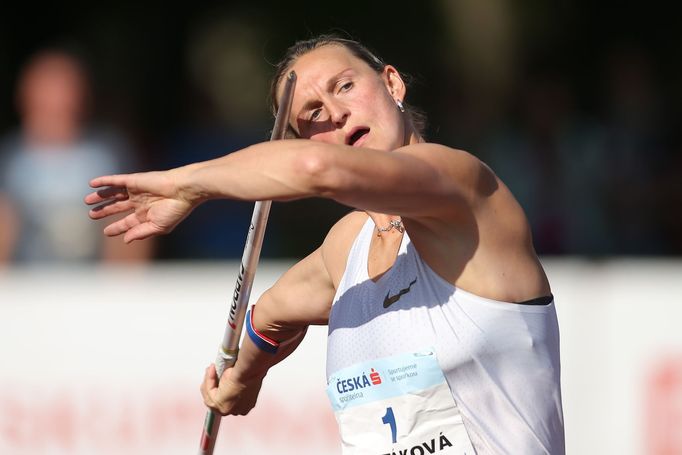 Atletický mítink v Kladně: Barbora Špotáková