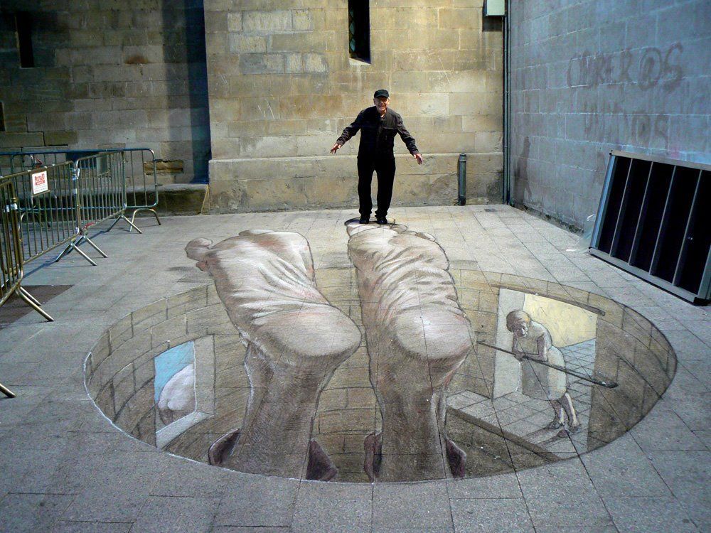 Foto: 3D iluze - Eduardo Relero /// INSENSATEZ /// Zákaz použití ve článcích!!! ///