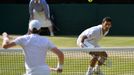 Novak Djokovič ve finále Wimbledonu 2013