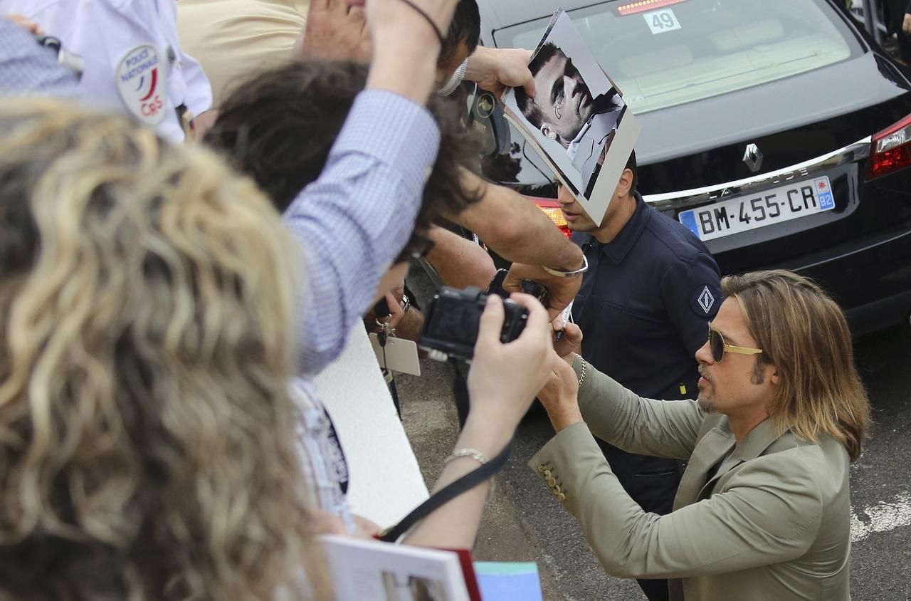 Brad Pitt v Cannes 2012