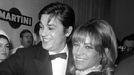 Alain Delon a Romy Schneiderová.