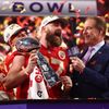 Super Bowl LVIII: Travis Kelce (Kansas City) s Vince Lombardi Trophy