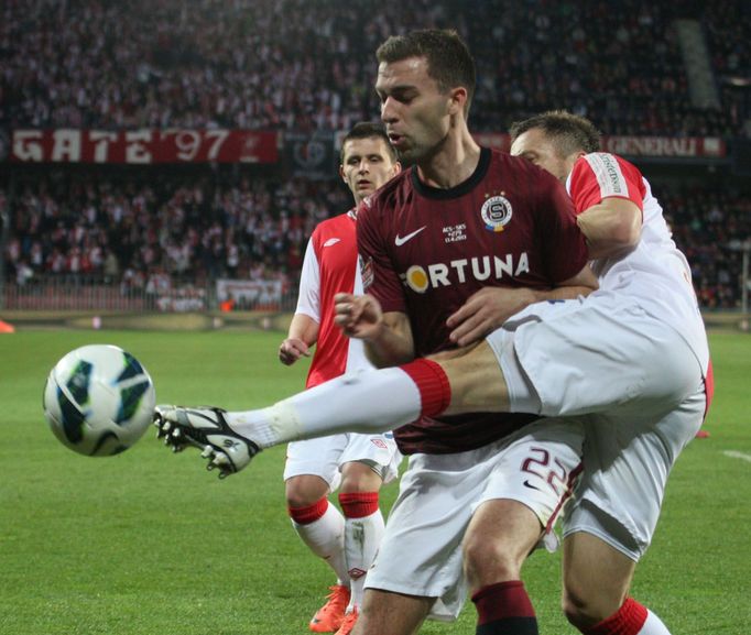 Fotbal, Sparta - Slavia: Josef Hušbauer (22)