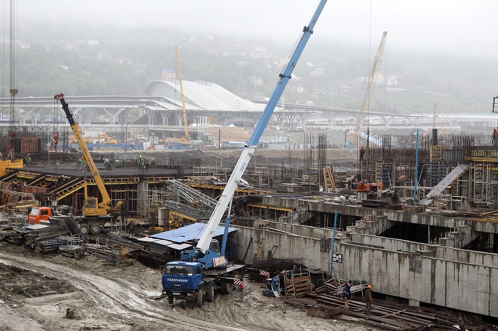 Nepoužívat, pouze jednorázová licence! Fotogalerie: Vítejte v Soči. Tady se bude za rok konat zimní olympiáda. / Doplnění 28.5.2013