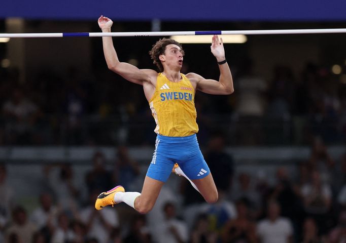 Švédský tyčkař Armand Duplantis a jeho rekord při MS v atletice 2025 v Tokiu
